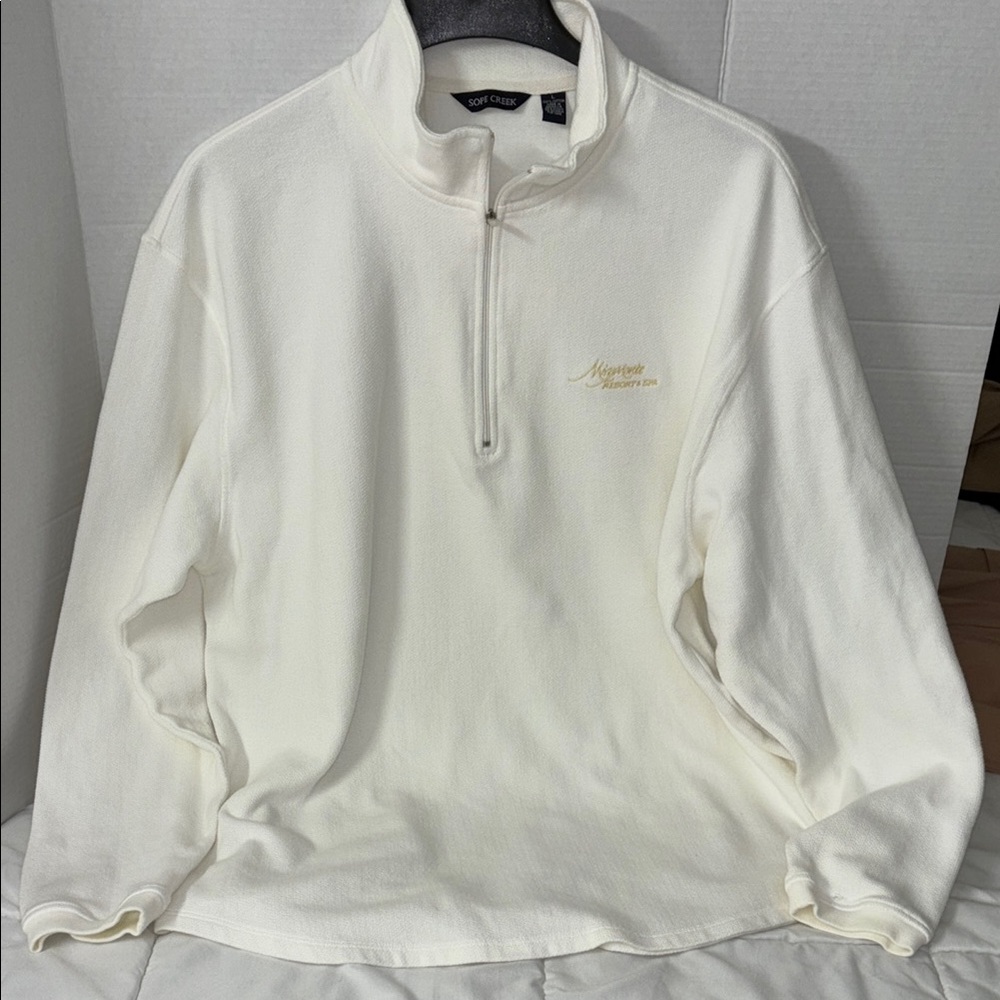Miramonte Resort White Pullover100%cotton